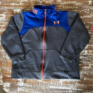 Under Armour Zip-Up Jacket Boys Large